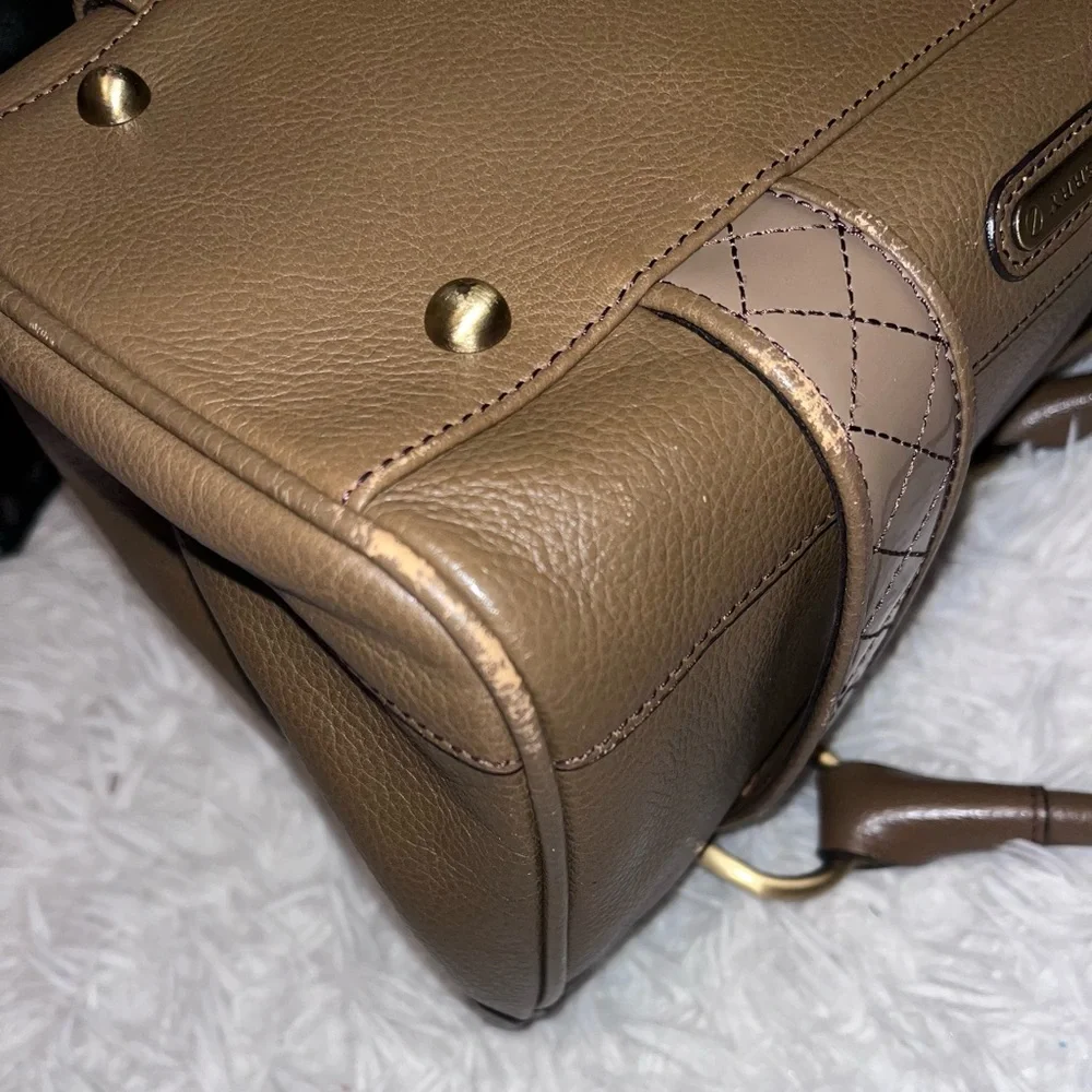 Burberry Leather Satchel - Picture 12 of 16